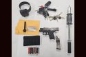 Items confiscated by ACSO in arrest