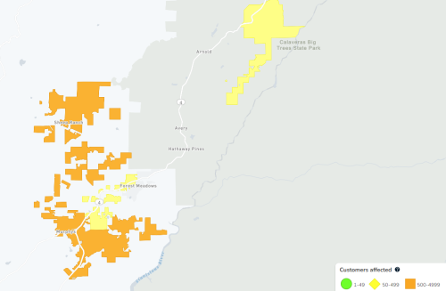 Murphys Area Power Outages