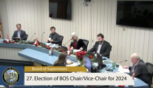 Board of Supervisors Chair Selections