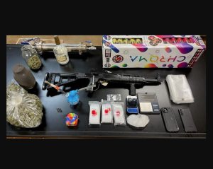 Items Confiscated In Calaveras Bust