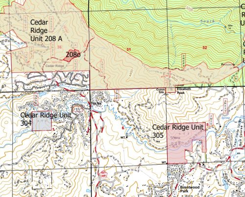 Cedar Ridge Burning