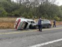 Crash on Jamestown Road - photo by Tuolumnecountycode3