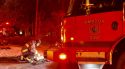 House fire in Pioneer area of Amador County -- ACFPD photo