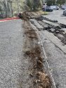Pavement damage from Train Derailment in Sonora