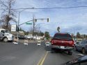 Road closed due to Train Derailment in Sonora