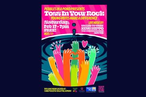 Pebbles in a Pond Event poster