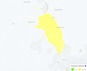 PG&E Power Outage Map