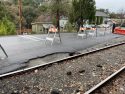 Sinkhole on Hospital Road in Sonora