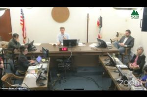 Tuolumne County Supervisors meeting