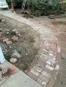 Brick pathway
