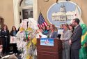 Assemblywoman Catharine Blakespear speaks about plastic bags