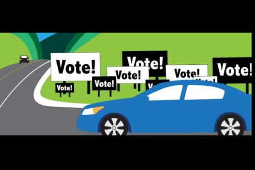 Campaign signage cautions