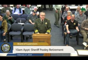 Sheriff Bill Pooley Retirement resolution