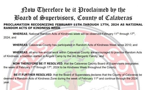 Kindness Week Proclamation