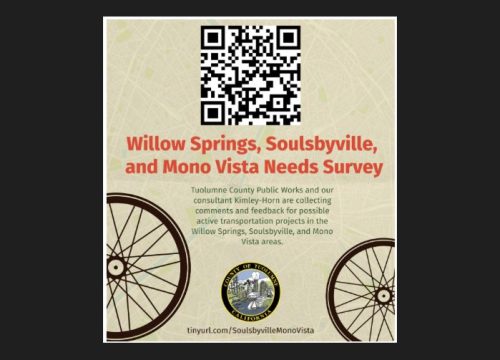 Planning Survey Soulsbyville, Willow Springs, Mono Vista