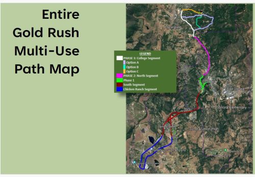 Gold Rush Path Project Map