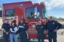 Water rescue training grant check to the Copperopolis Fire Protection District