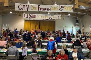 Frank Salel Super Bowl breakfast 2024