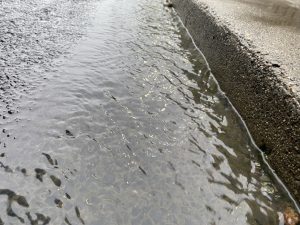 Rain in downtown Sonora