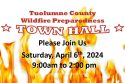 TC Wildfire Preparedness Town Hall flyer