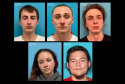 Sonny Ryan Lohr, Ayden Wilhelm Canfield, Chase Ryan Berardlohr, Victoria Woodman and Jonathon Davislee Rios