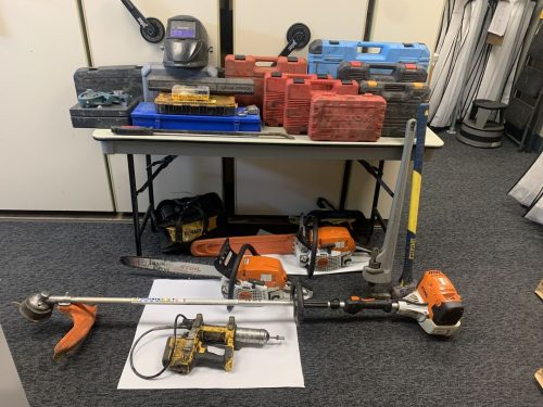 ACSO seized stolen items