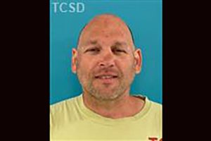 Daniel Louis Dishman TCSO booking photo