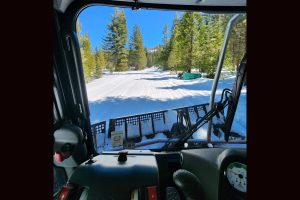 Plows working on clearing Highway 108