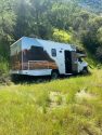 RV that went down an embankment near Lake Don Pedro in Tuolumne County