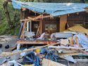 Cabin Destroyed By Excavator