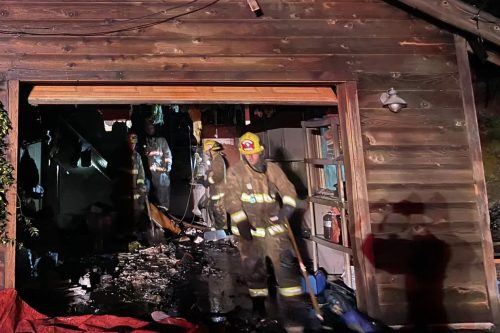 TCFD-structure fire in Ponderosa Hills