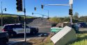 Collision at the Mono Way and Highway 108 intersection in Sonora
