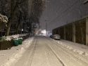 Snow on Stewart Street in Sonora