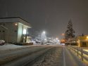 Snow in downtown Sonora