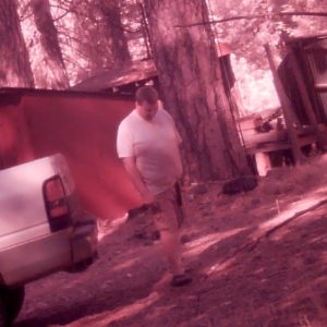 Security camera footage of the third suspect in Twain Harte burglary -- TCSO photo