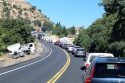 Big Rig Crash Impacts Highway 108/120 Traffic -- Photo taken by: Matt Kiolbassa