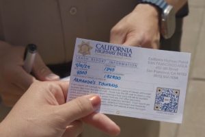 CHP crash card