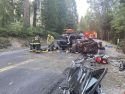 Crash on HWY 108 in Mi-Wuk Village
