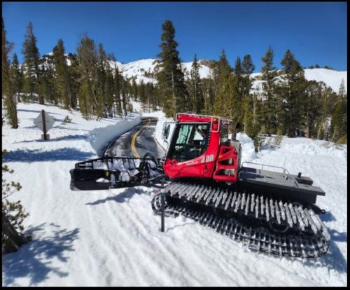 Highway 108 Sonora Pass Is Cleared