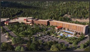Artist Rendering Of Black Oak Casino Resort Expansion
