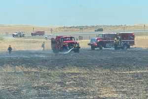 County Fire along HWY 108 near Keystone and Knights Ferry