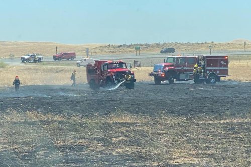 County Fire along HWY 108 near Keystone and Knights Ferry