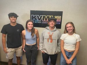 Bryce Nicolson, Adeline Hanson, Jameson Baldwin and Hosanna Atkins