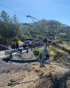 New Priest Grade-Highway 120 crash in Moccasin are of Tuolumne County. -- TCFD photo