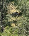 New Priest Grade-Highway 120 crash in Moccasin are of Tuolumne County. -- TCFD photo