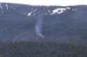 One of two fires sparked on the Stanislaus National Forest near Pinecrest Lake -- Live PG&E camera