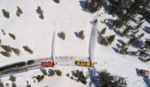 Sonora Pass Snow Clearing