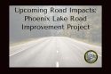 Road improvement work on Phoenix Lake Road