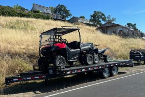 Stolen ATV and trailer