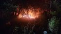 Structure fire in the Pioneer area of Amador County -- ACFD photo copy